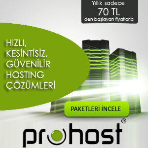 Prohost Reklamı